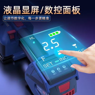 手提式电动打包机捆扎带收紧一体 热熔打包机 全自动打包机免扣塑