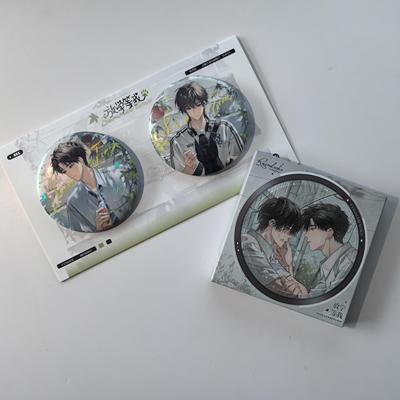 官方正版 放学等我四期周边时雨方形徽章 夏日悠长吧唧套组谷子