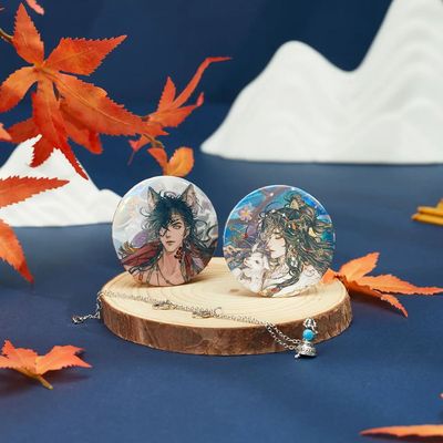 正版天官赐福周边月照疆野徽章