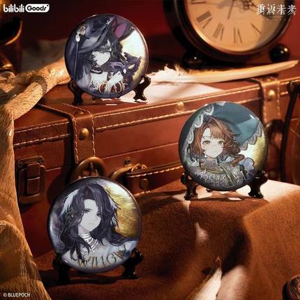 bilibili重返未来1999 正版周边箱中假面徽章 十四行诗吧唧谷子