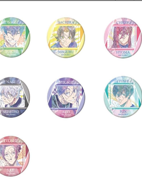 现货GRANUP蓝色监狱 Jewel Flash 水彩吧唧徽章蓝锁官方日谷周边