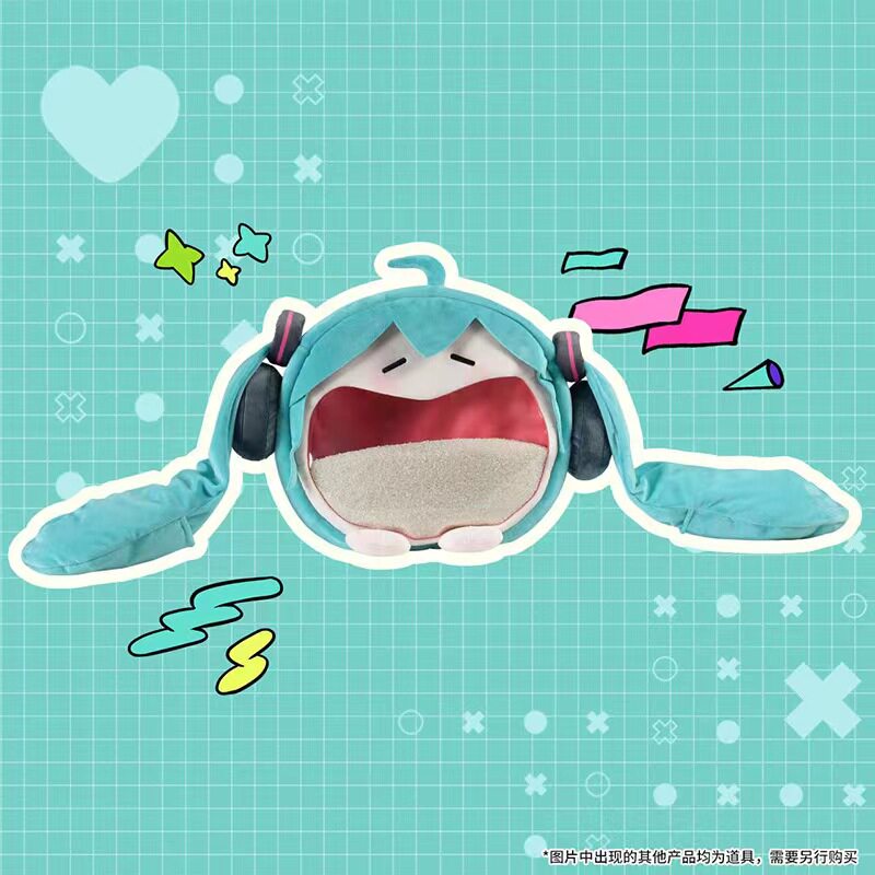 bilibili官方正版初音未来周边大痛包耳机小痛包樱花双肩斜挎包