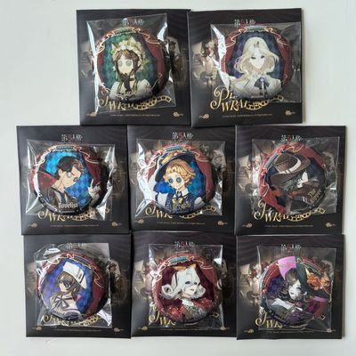 正版第五人格周边完美杀青系列徽章吧唧拍立得杰克 园丁谷子礼物