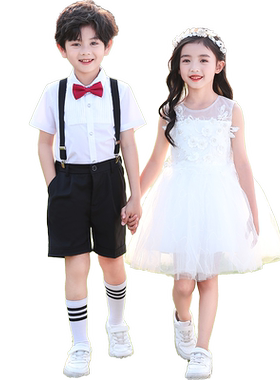 儿童演出服女童蓬蓬裙幼儿园毕业
