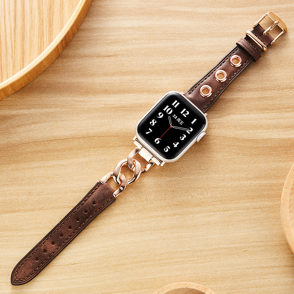 索柯苹果iwatch手表真皮表带