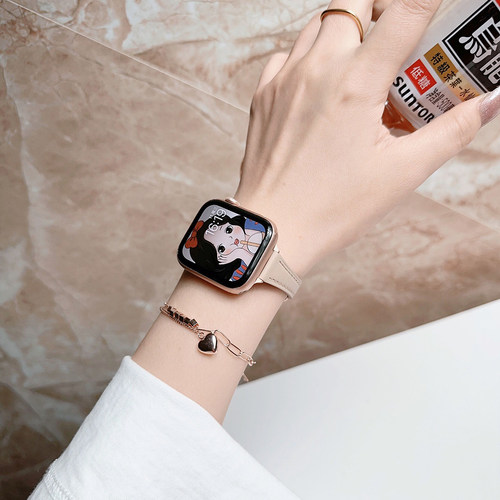 索柯苹果watch真皮表带