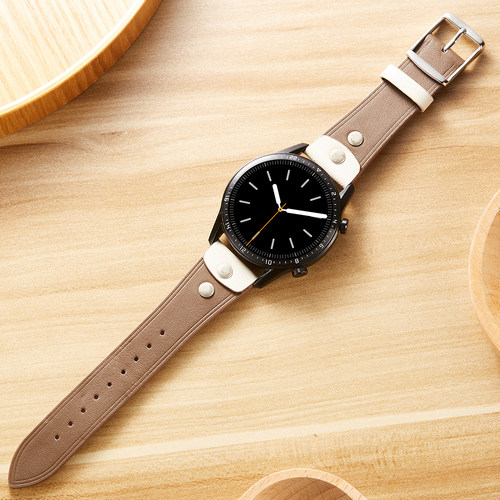 索柯华为watch手表真皮表带