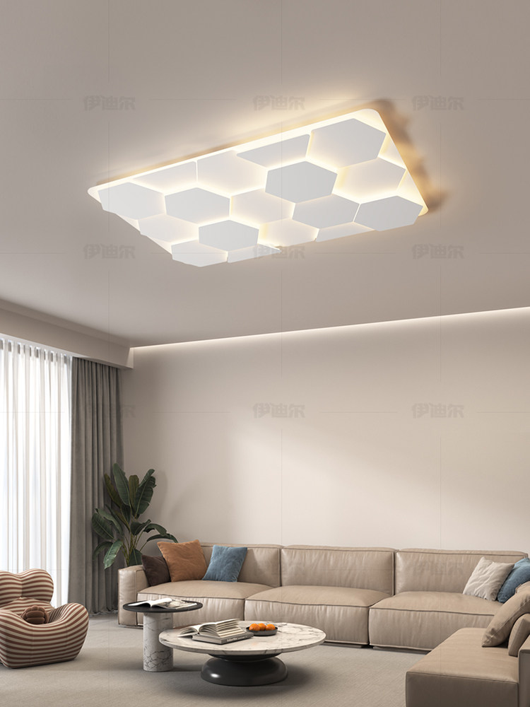 客厅灯现代简约个性设计师厅主灯创意新中山全屋护眼包灯