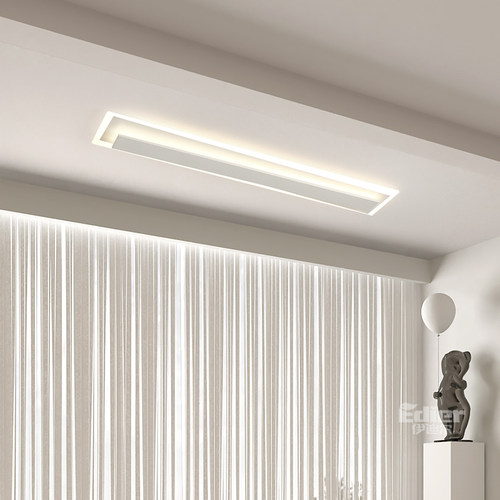 阳台灯简约现代长条led吸顶灯个性走廊过道入户玄关灯衣帽间灯具