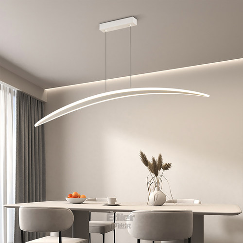 伊迪尔餐厅现代极简异形吊灯