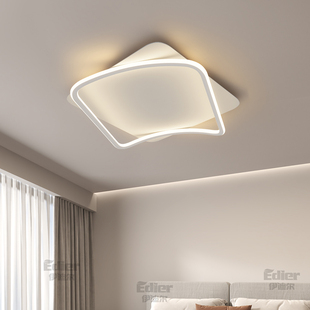 卧室灯现代简约个性 温馨护眼女孩房led灯 主卧书房吸顶灯创意个性