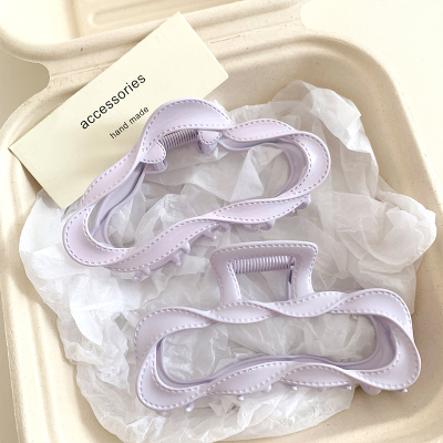 奶油泡泡~紫色云朵抓夹