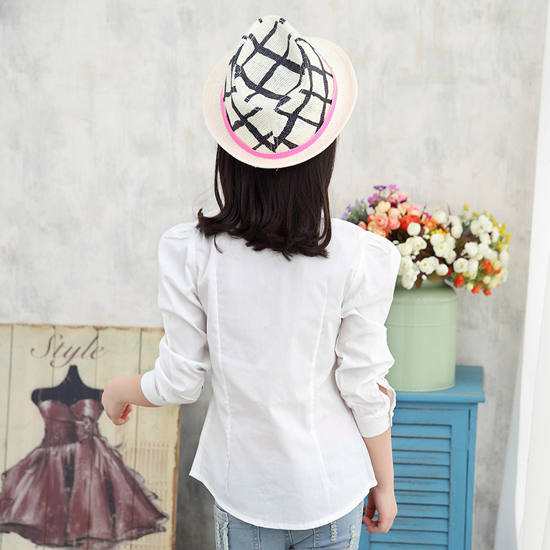 Chemise fille à manche longue - Ref 2085271 Image 5