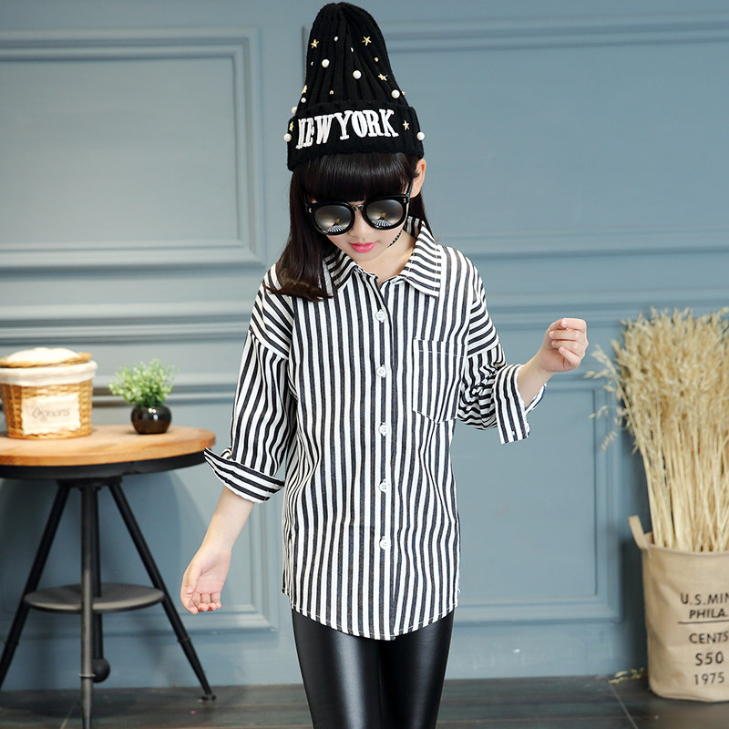 Chemise fille à manche longue - Ref 2086387 Image 5