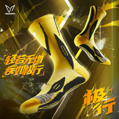 跑步训练运动袜 美式 维动极行实战专业篮球袜毛巾底长筒男夏季 薄款