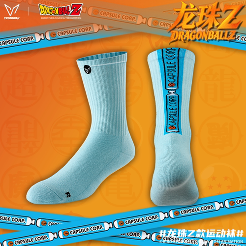 维动龙珠Z联名实战专业篮球袜子加厚跑步男长筒女抗菌透气运动袜V
