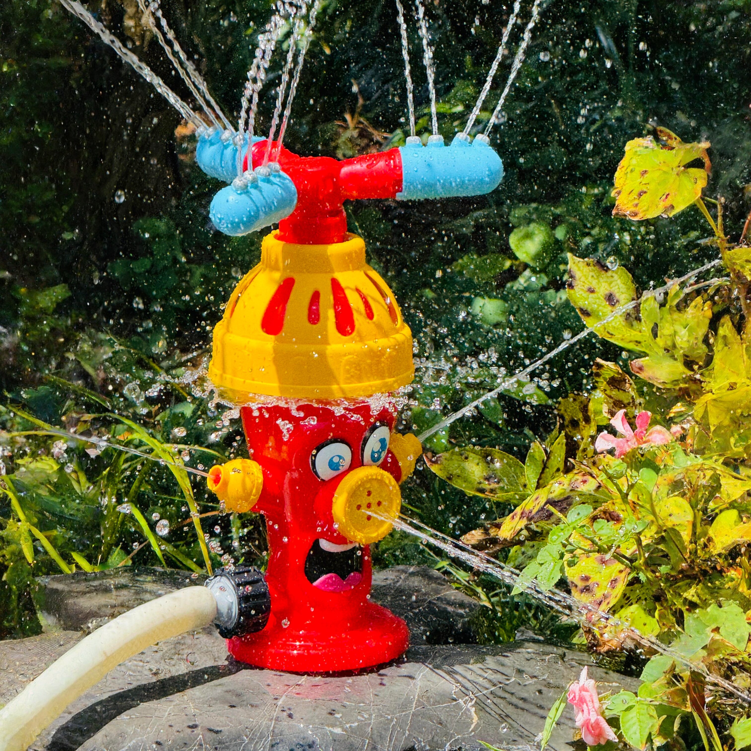 消防栓洒水器儿童户外夏季戏水玩具草坪花园浇水浴室喷水玩水神器