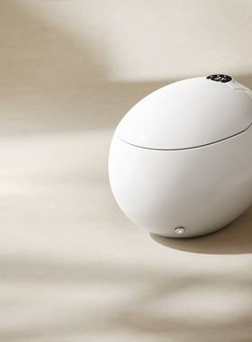 陶谷 新升级无水压限制智能家用马桶全自动鸡蛋形坐便器 70097Max