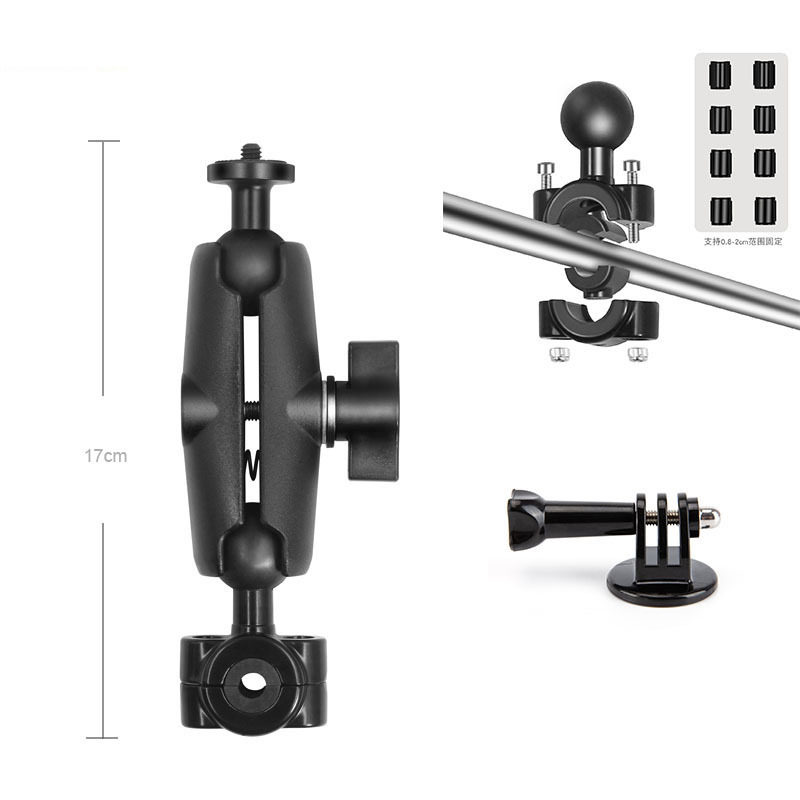 INSTA360 GOPRO11 스포츠 파노라마 카메라 오토바이 액세서리 자전거 타기 금속 볼 헤드 브래킷