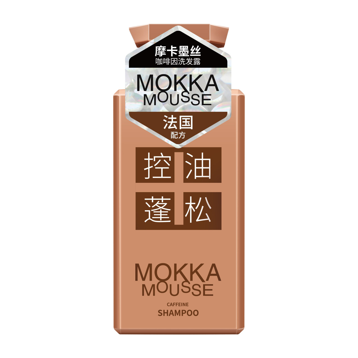 威露士摩卡墨丝咖啡因洗发露 375ml