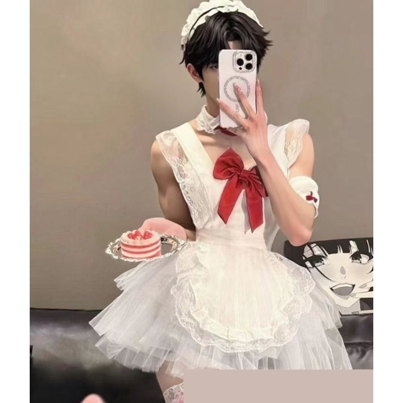 男仆装全套制服cos跨年战纯欲床上微胖睡衣约会小狗装全套禁欲