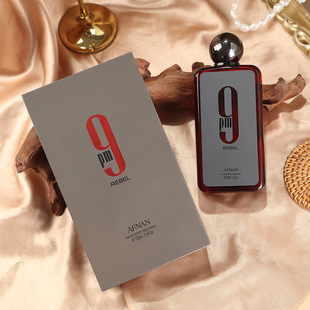 品质金属盖礼盒装AFNAN REBEL 9PM跨境爆款女香水阿拉伯迪拜