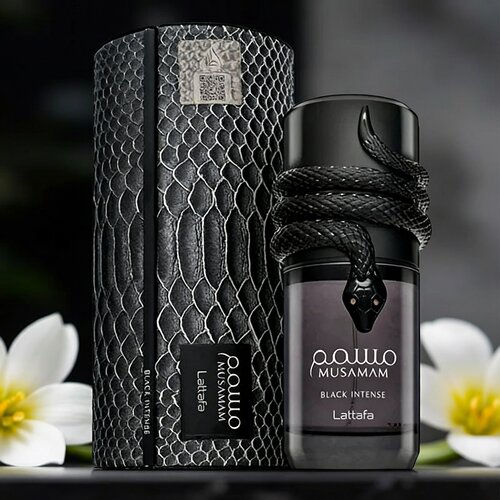 新款高品质lattafa MUSAMAM BLACK INTENSE穆萨曼蛇之谜蛇雕香水