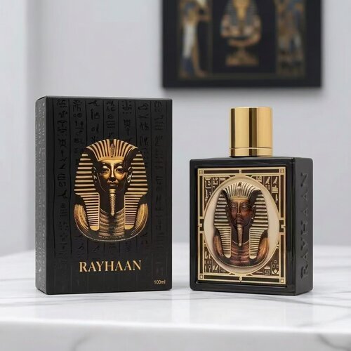 跨境RAYhaan Pharaoh埃及法老男士持久香水100ml狮子中东迪拜香