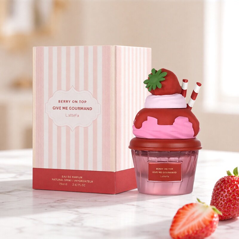 跨境lattafa拉塔法香水创意糖果奶油冰淇淋香水berry on top礼盒
