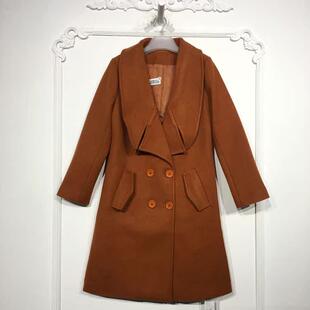 毛呢外套品牌女装 时尚 折扣颦 8150S290 乔系列