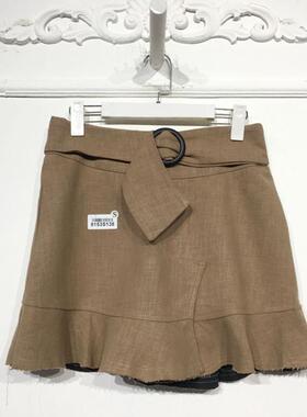 潮系列 8153S138 时尚短裙品牌女装折扣颦