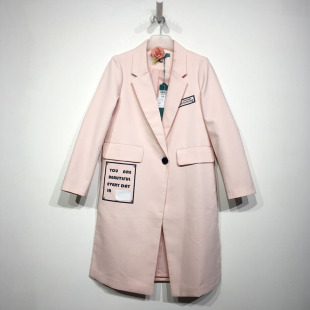 风衣外套品牌女装 时尚 折扣备 B82536 璞系列