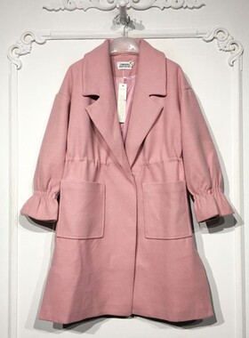 潮系列 8281S152 时尚毛呢外套品牌女装折扣颦