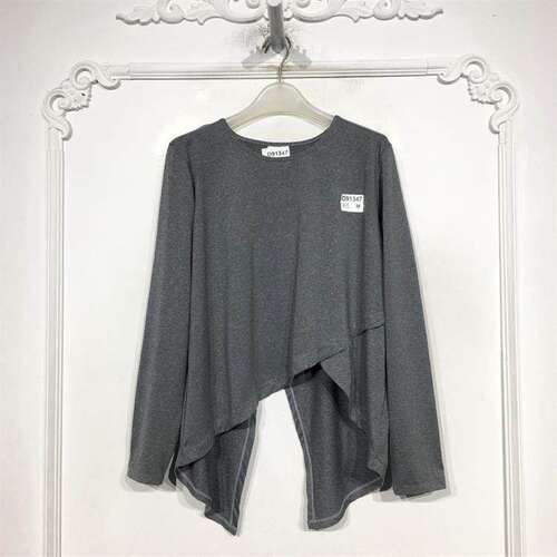 潮系列 D91347 时尚T恤品牌女装折扣颦