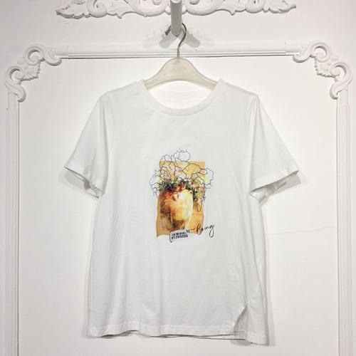珂NSM系列 8139S056 时尚T恤品牌女装折扣颦