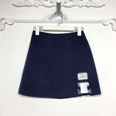 新Z系列 8138S059 时尚毛呢短裙品牌女装折扣颦