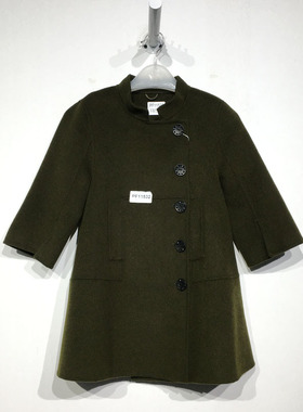 容系列 PF11532 时尚双面呢外套品牌童装折扣