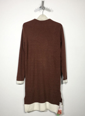 乔系列 D96529 时尚针织连衣裙品牌女装折扣颦