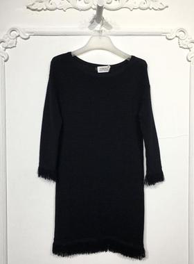 DTCK系列 8207S048 时尚针织连衣裙品牌女装折扣颦