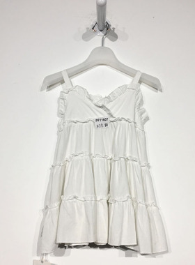 潮系列 PF11607 时尚吊带连衣裙品牌童装折扣