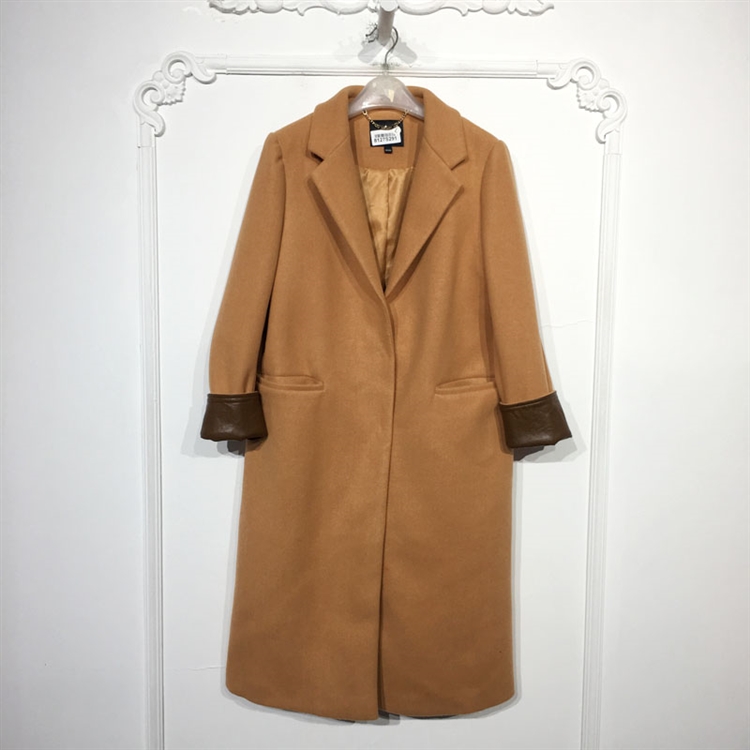 米LD系列 8127S291 时尚毛呢外套品牌女装折扣颦