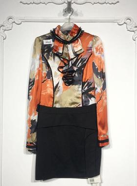 潮系列 LM06241 时尚连衣裙品牌女装折扣颦