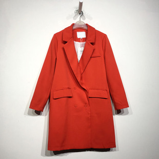 风衣外套品牌女装 新Z系列 时尚 D82883 折扣 专柜撤柜