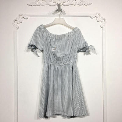 潮系列 8196S233 时尚连衣裙品牌女装折扣颦