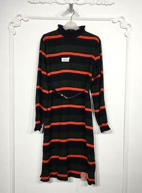 乔系列 8142S169 时尚连衣裙品牌女装折扣颦