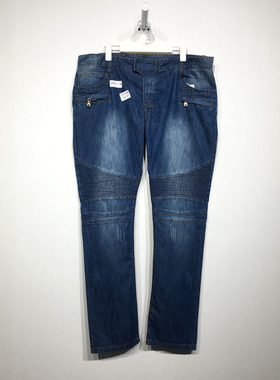 潮系列 PF11709 时尚牛仔长裤品牌男装折扣