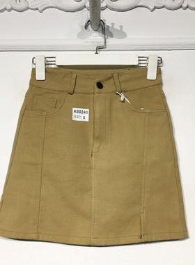 YZQ系列 K50240 时尚短裙品牌女装折扣颦