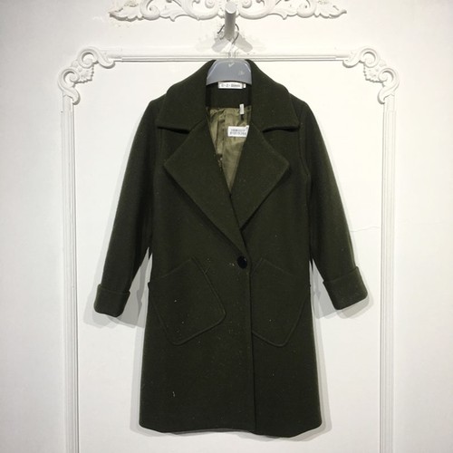 潮系列 8151S268 时尚毛呢外套品牌女装折扣颦