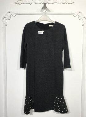 潮系列 8092S053 时尚连衣裙品牌女装折扣颦