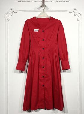 唯W系列 8164S160 时尚连衣裙品牌女装折扣颦